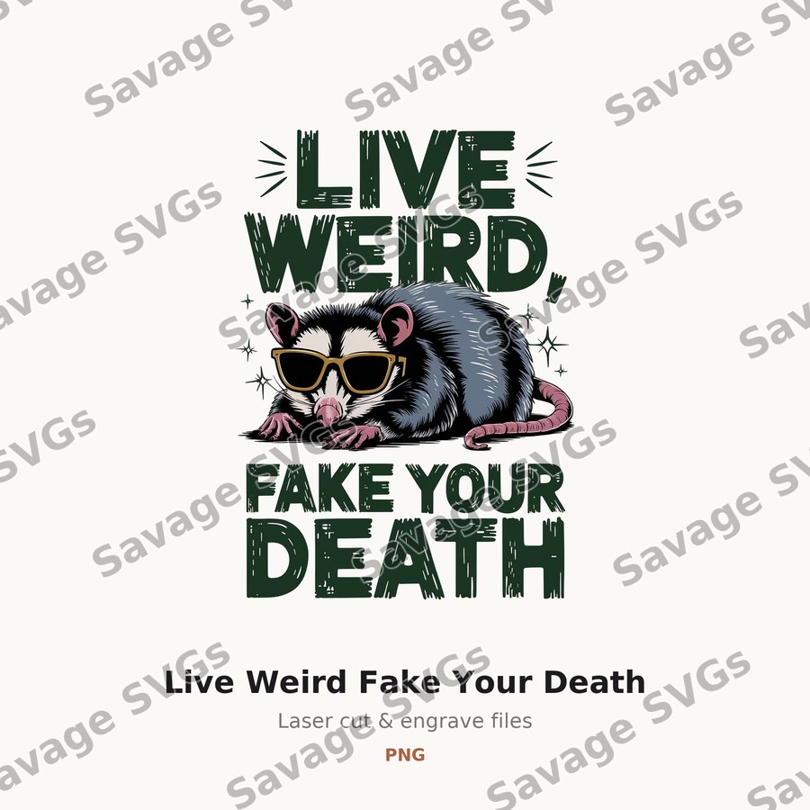Live Weird Fake Your Death