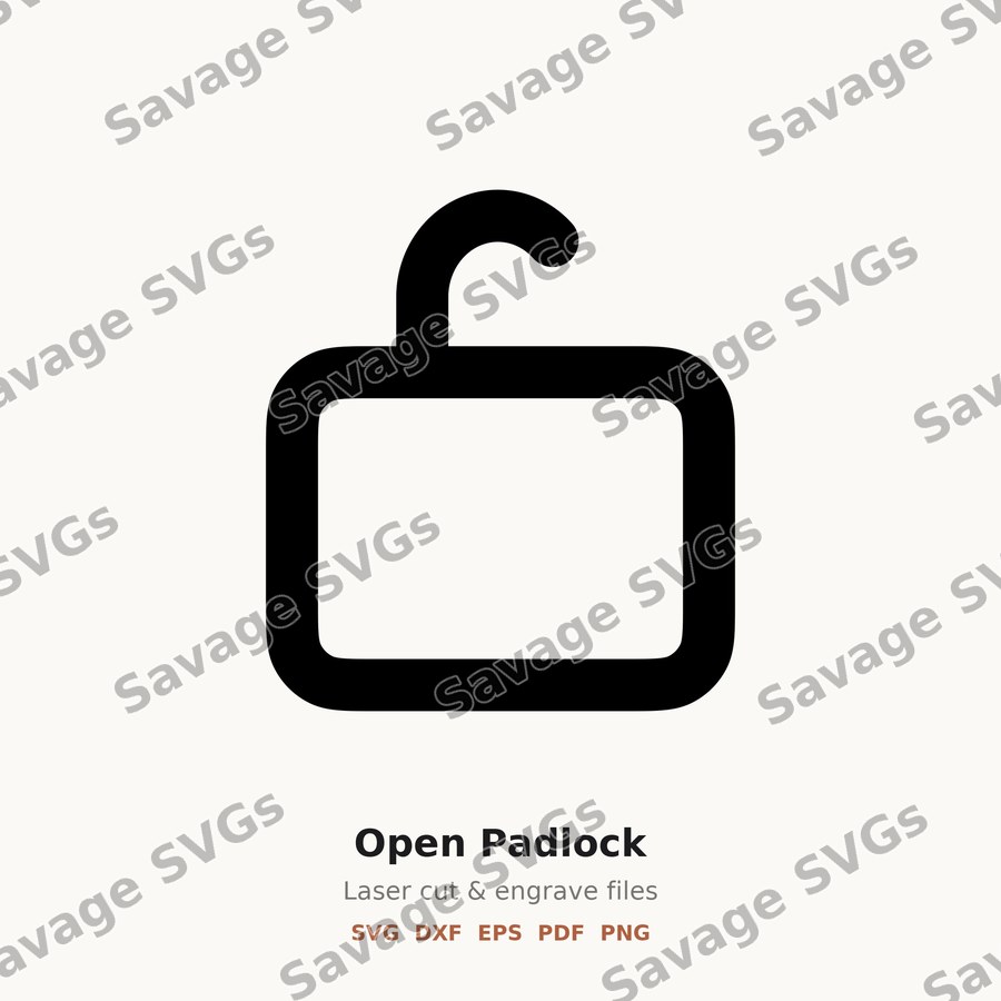 Open Padlock