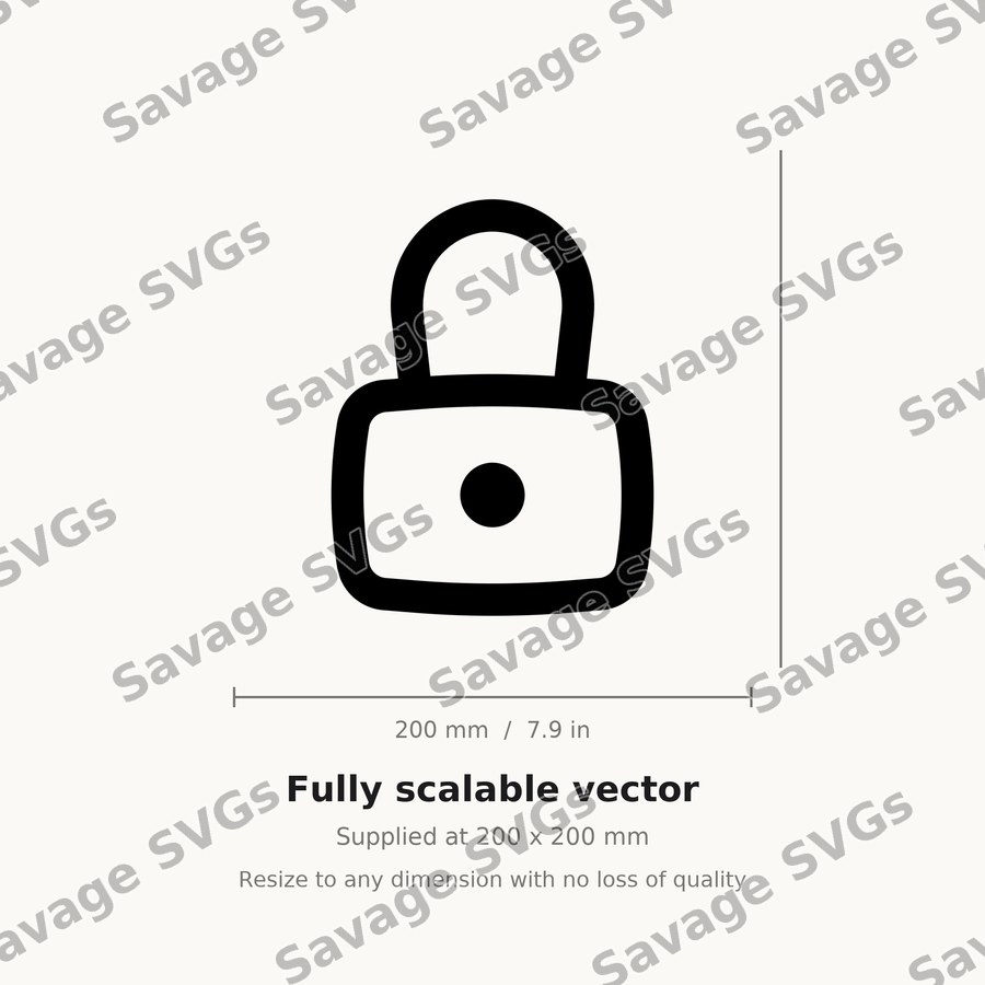 Lock Outline