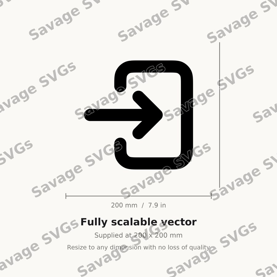 Login Arrow Icon