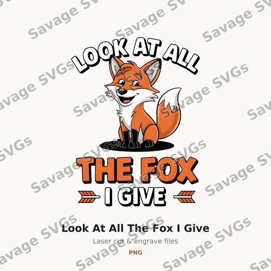 Look At All The Fox I Give