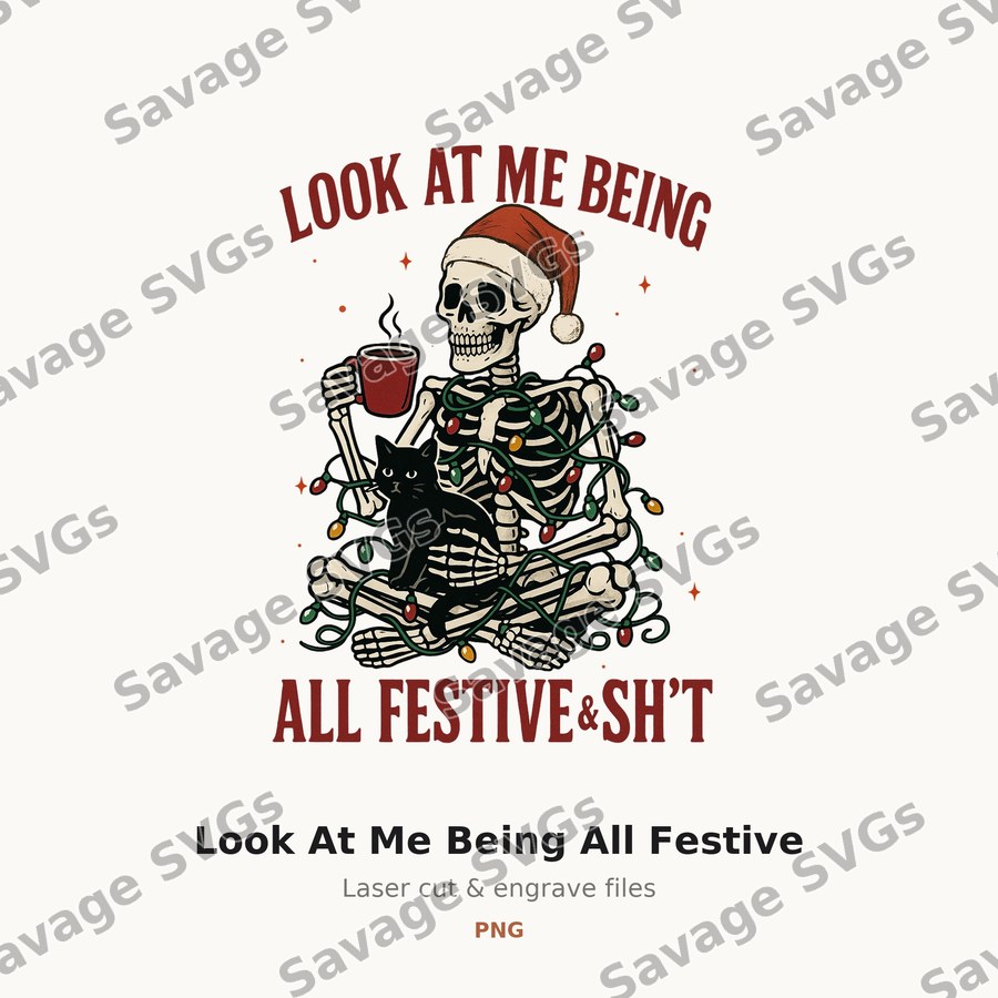 Look At Me Being All Festive