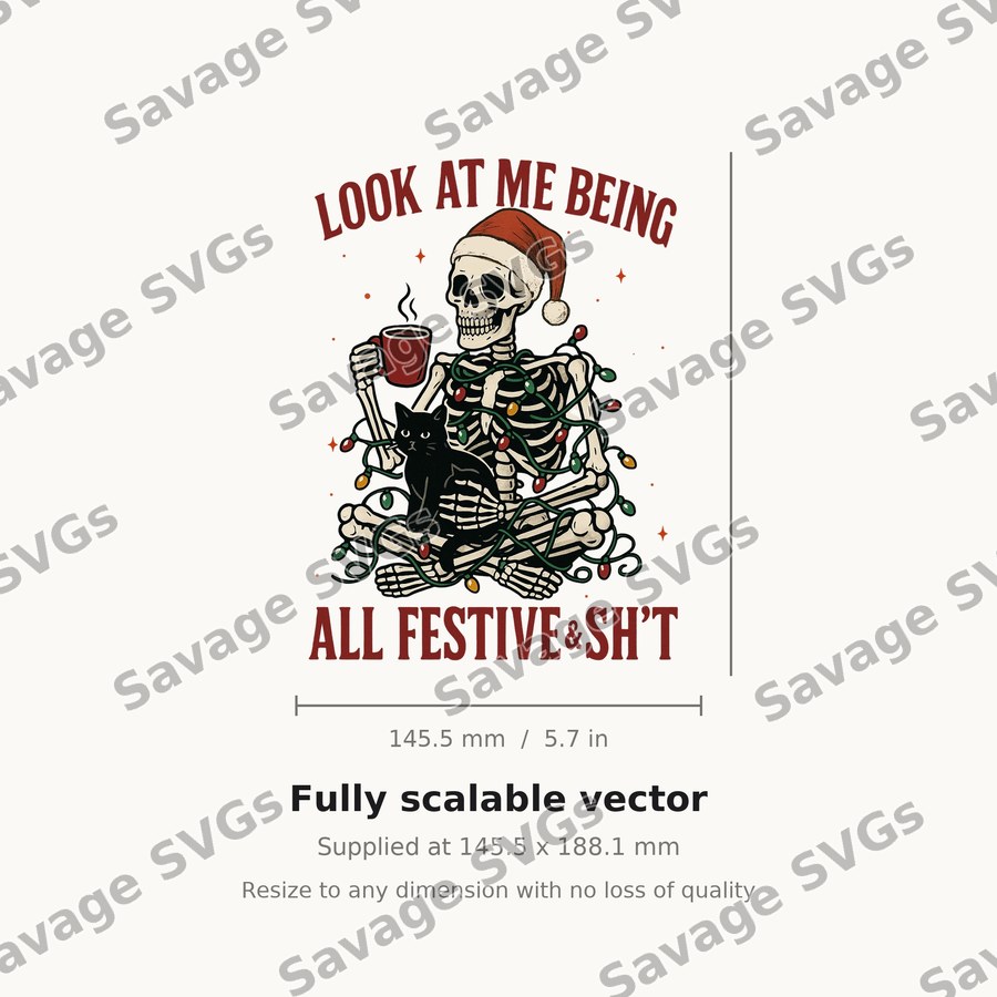 Look At Me Being All Festive