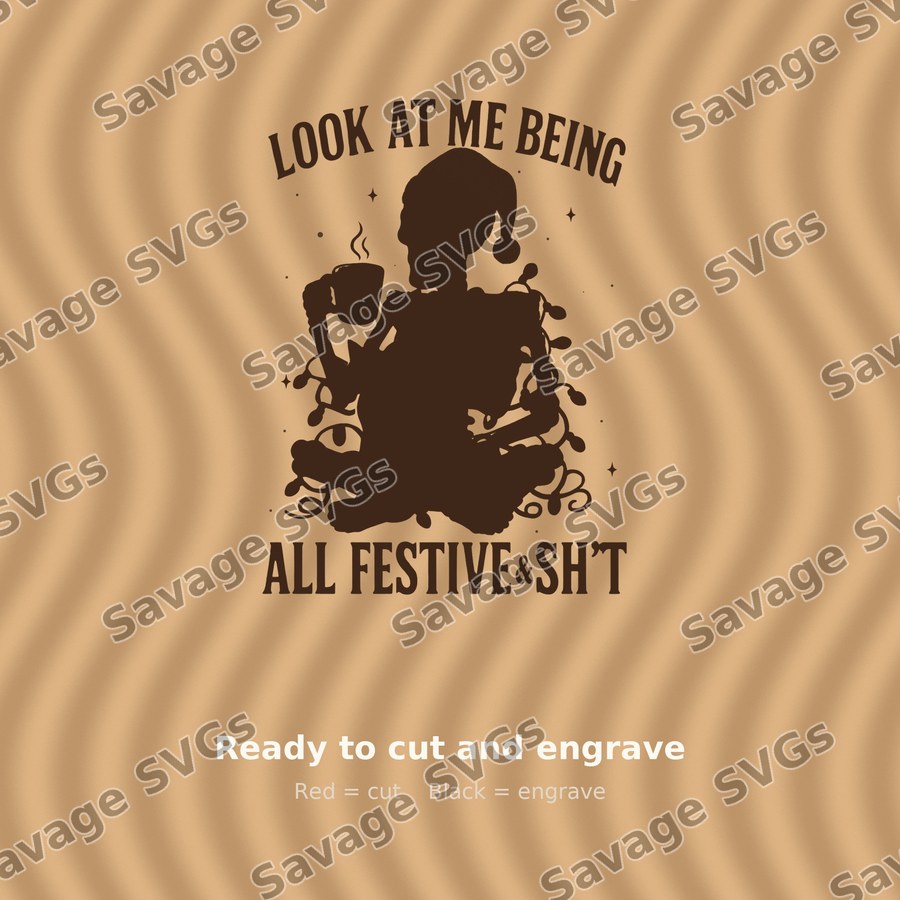 Look At Me Being All Festive