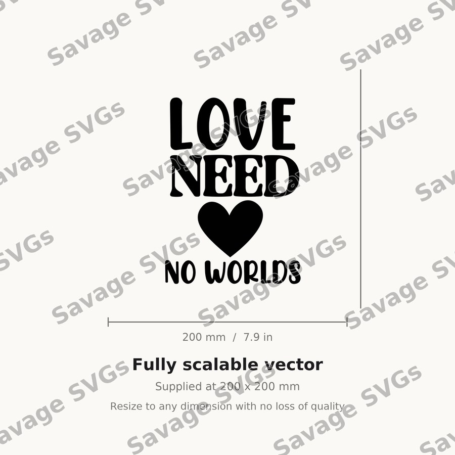 Love Need No Worlds