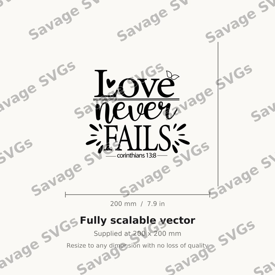 Love Never Fails