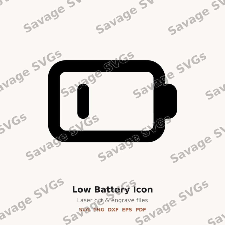 Low Battery Icon