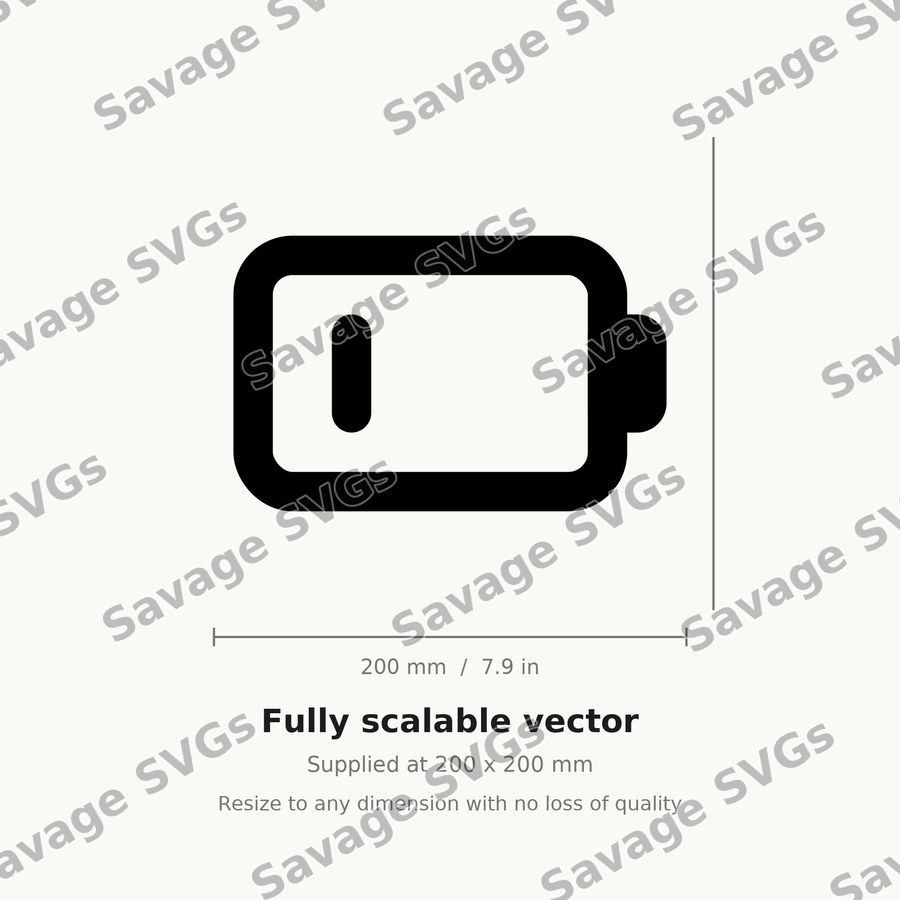 Low Battery Icon