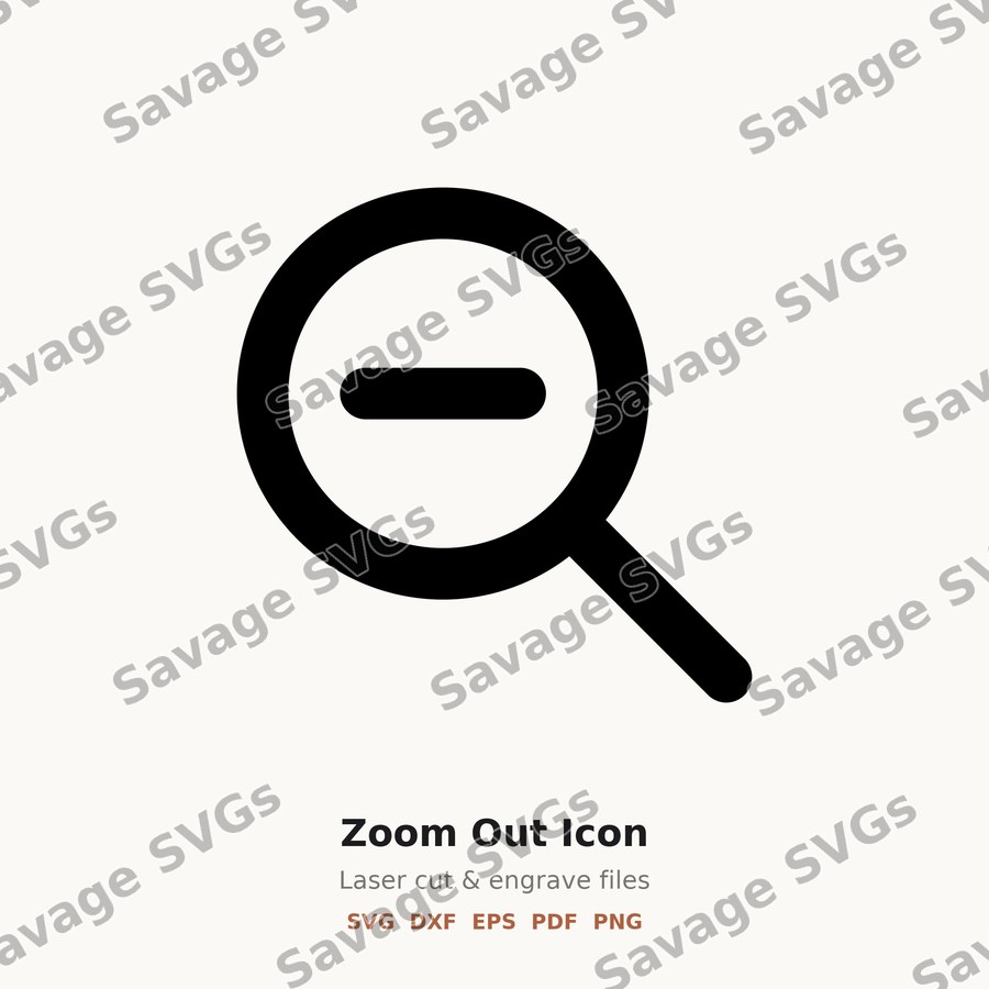 Zoom Out Icon