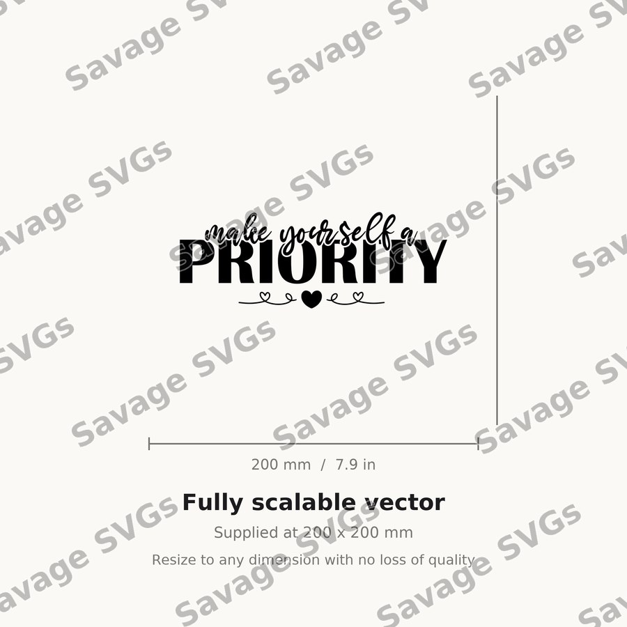 Make Yourself A Priority