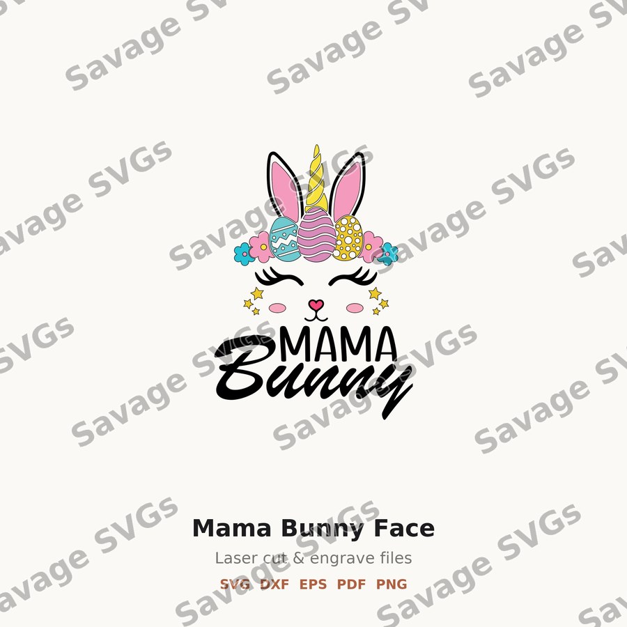 Mama Bunny Face