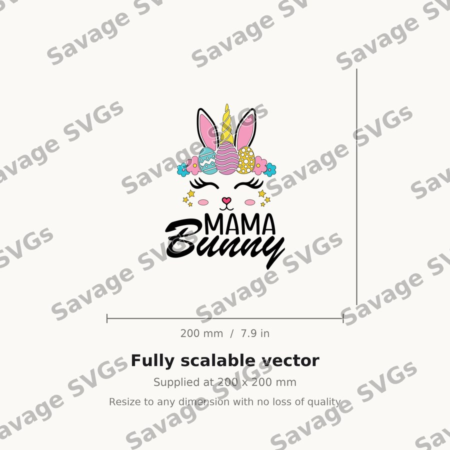 Mama Bunny Face