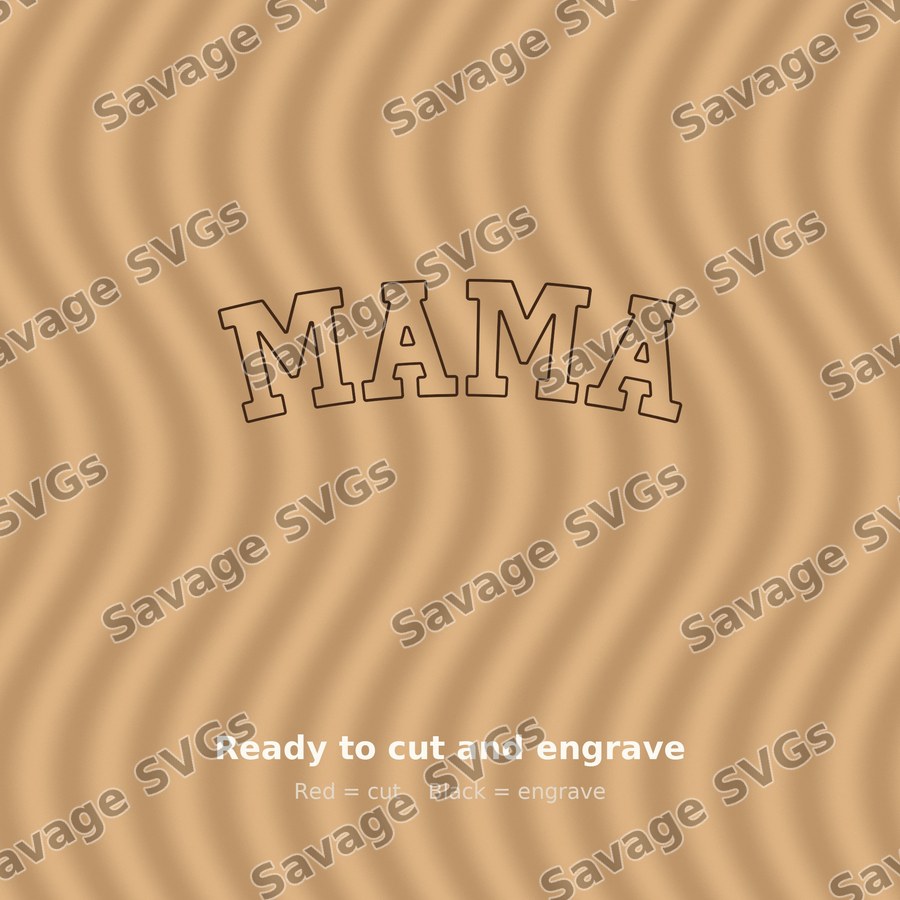 Mama Varsity Text