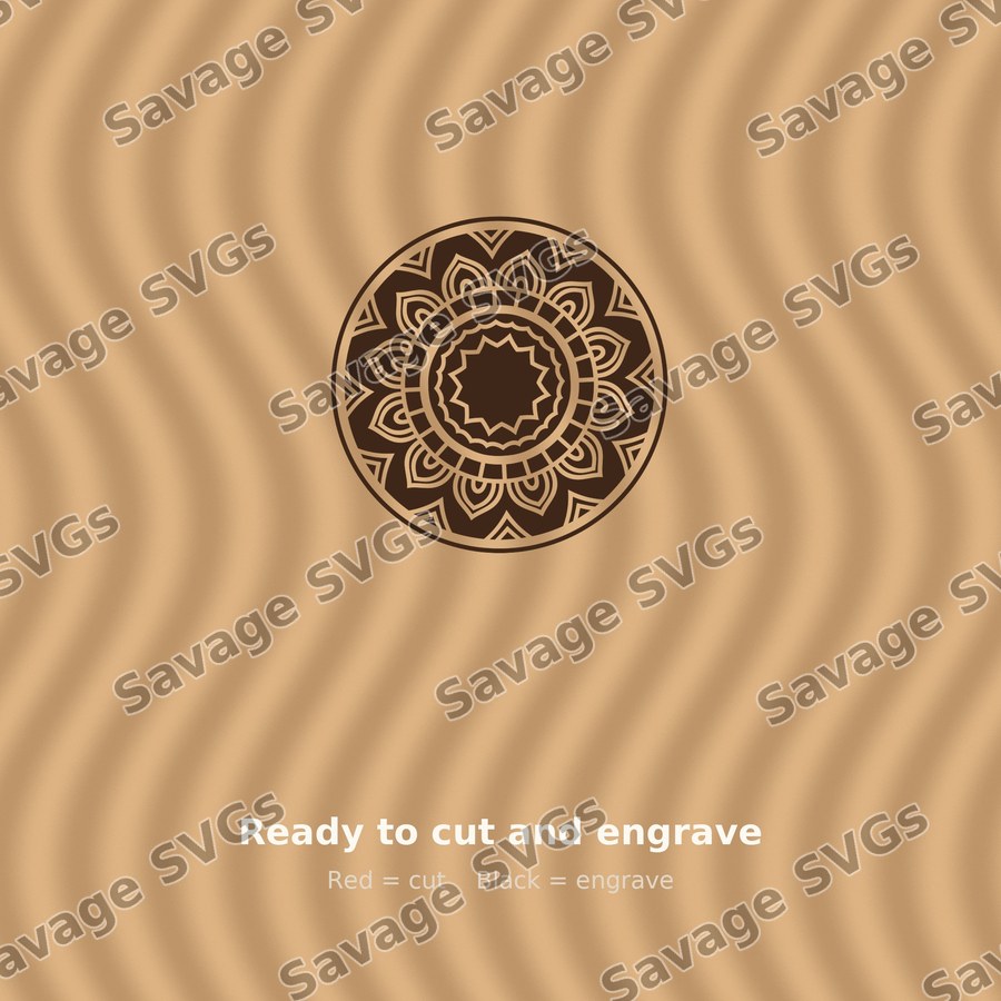 Mandala Art Sun 01