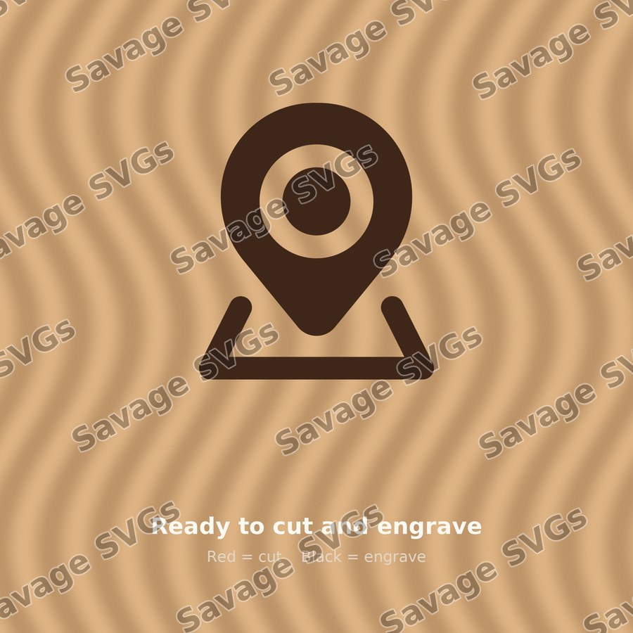 Map Location Solid