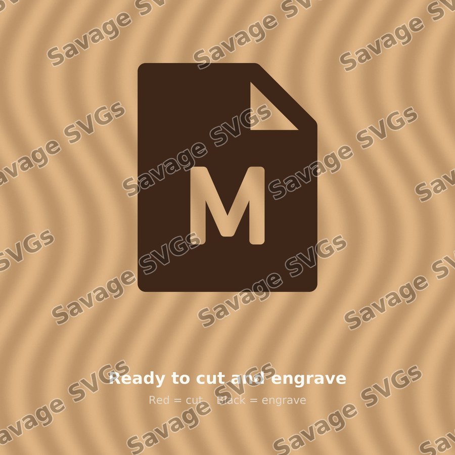 Markdown File Icon