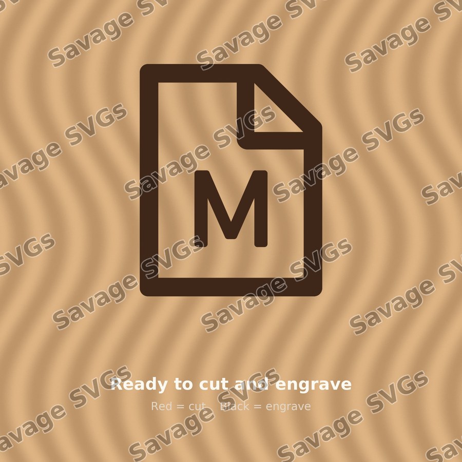 Markdown File Icon