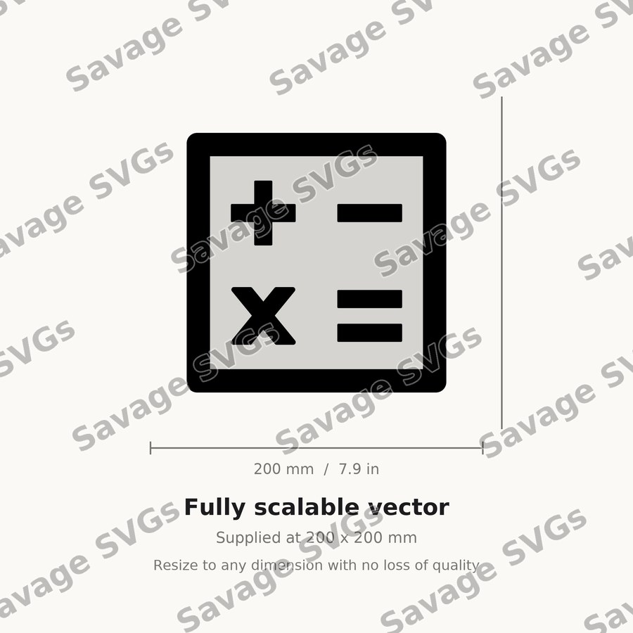 Math Symbols Icon
