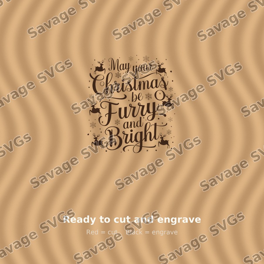 May Your Christmas Be Furry And Bright