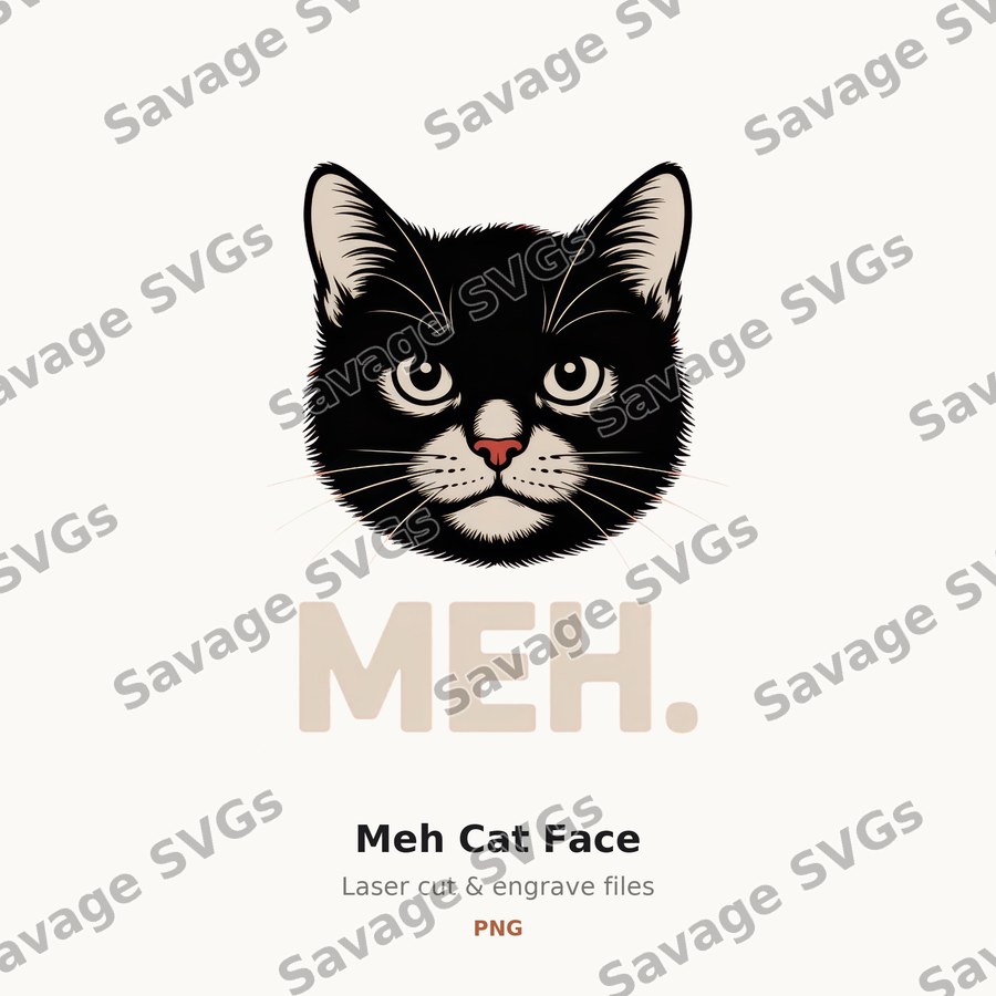 Meh Cat Face