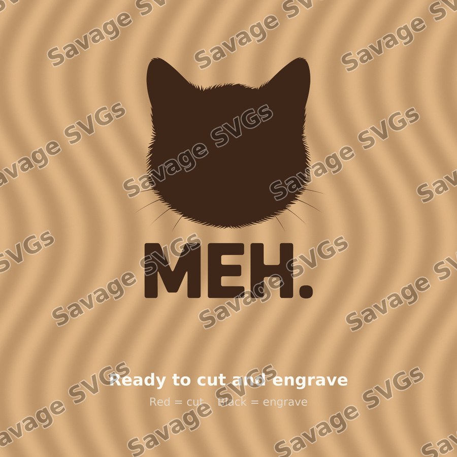 Meh Cat Face