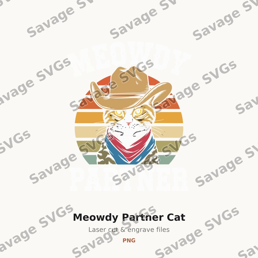 Meowdy Partner Cat