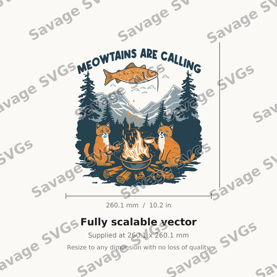 Meowtains Are Calling