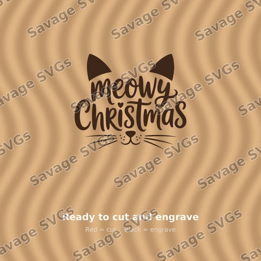 Meowy Christmas Cat