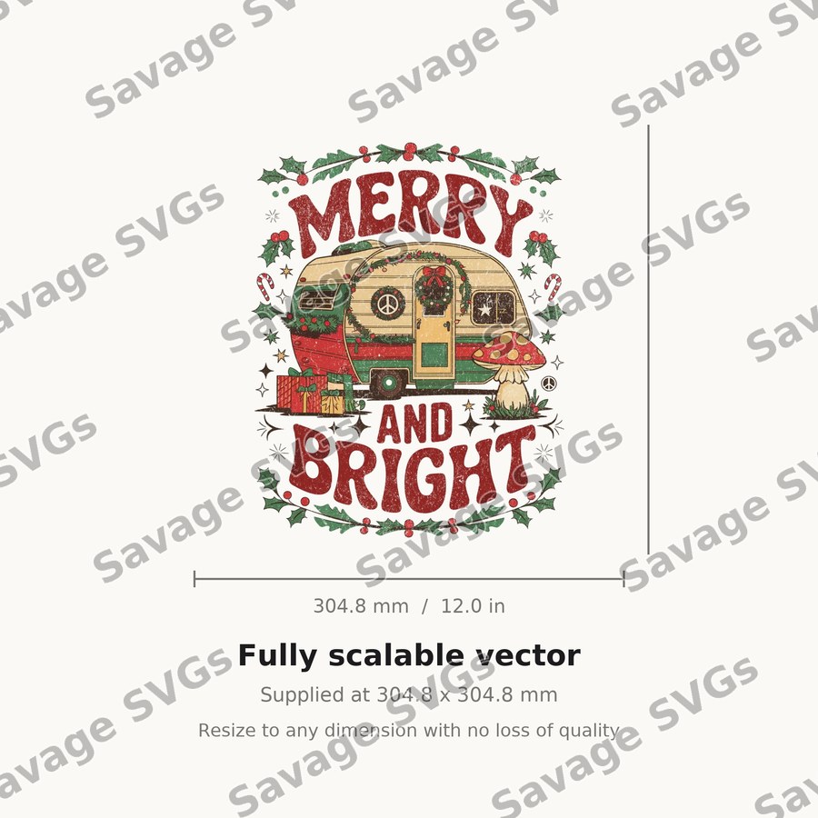 Merry And Bright Camper
