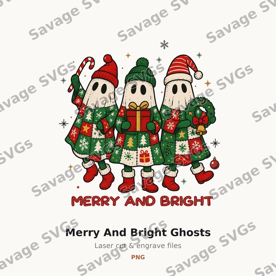 Merry And Bright Ghosts