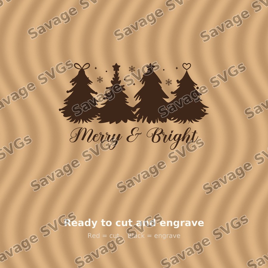 Merry And Bright Trees