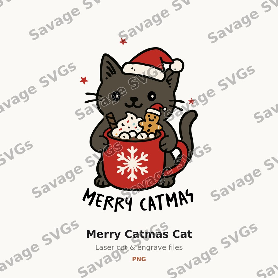 Merry Catmas Cat