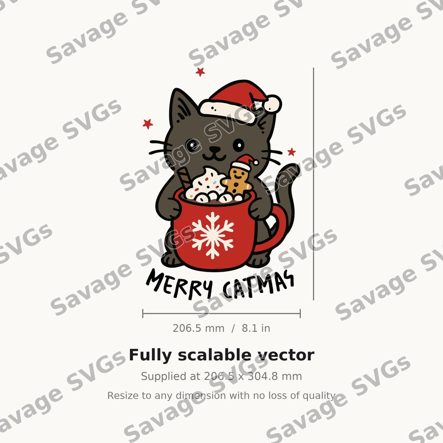 Merry Catmas Cat