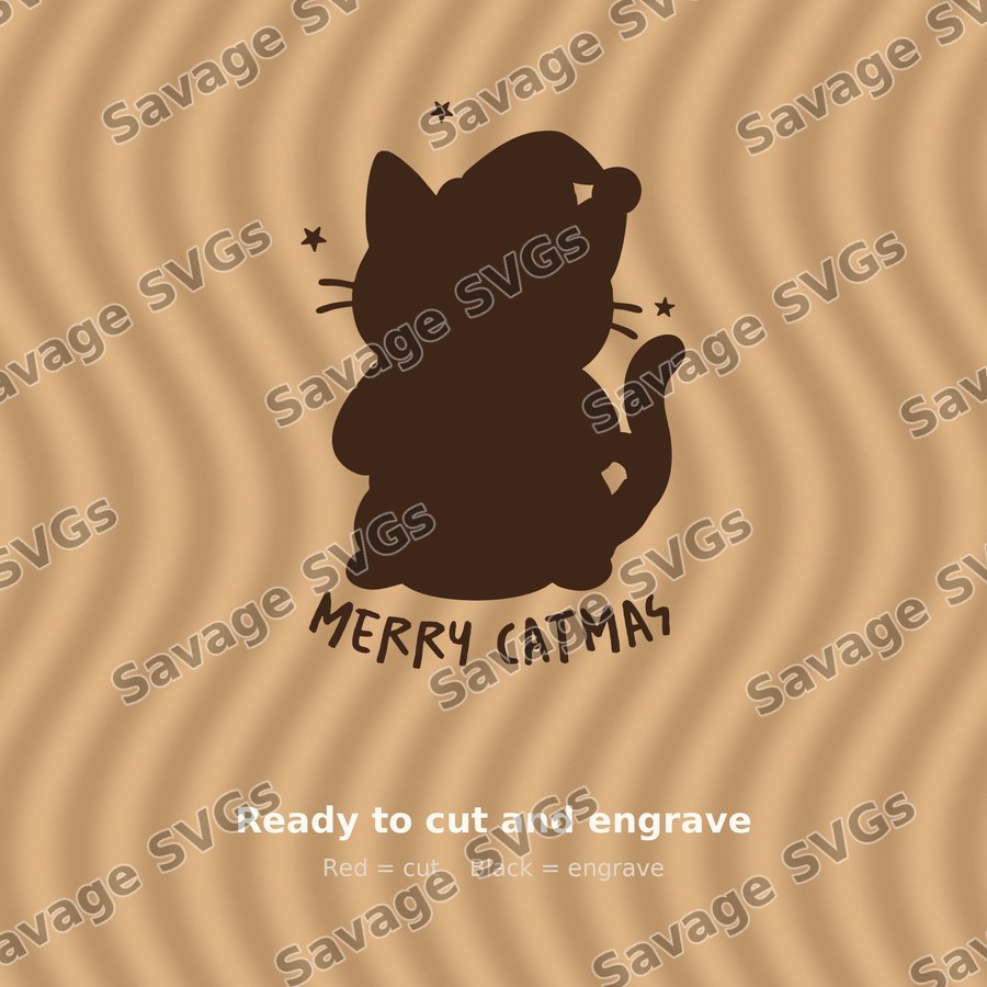 Merry Catmas Cat