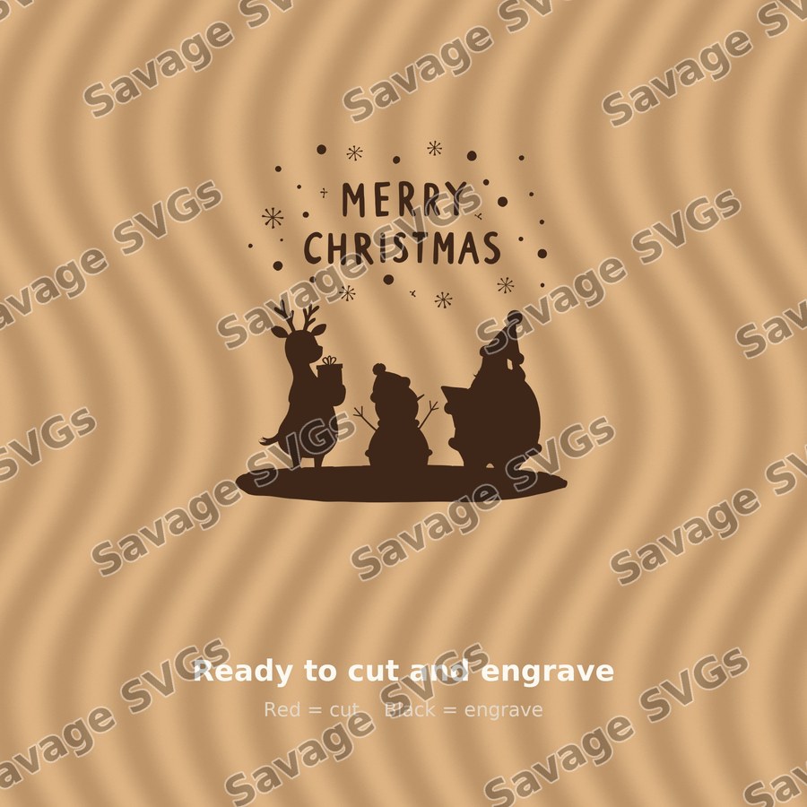 Merry Christmas Characters
