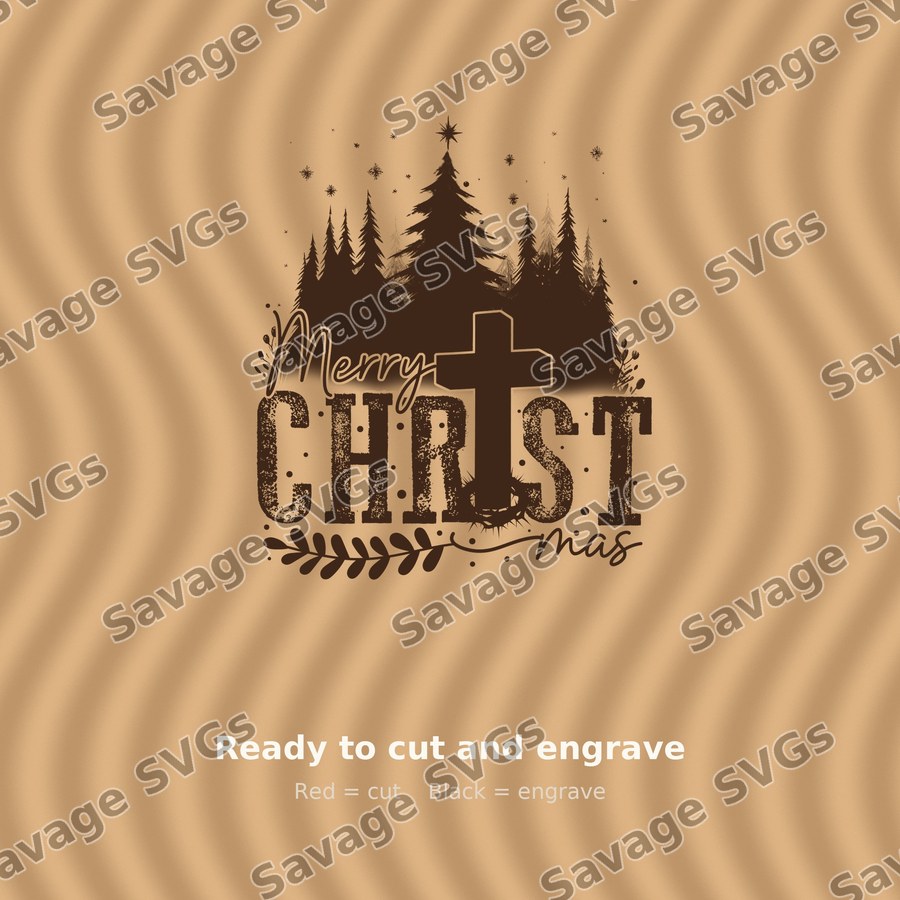 Merry Christmas Cross