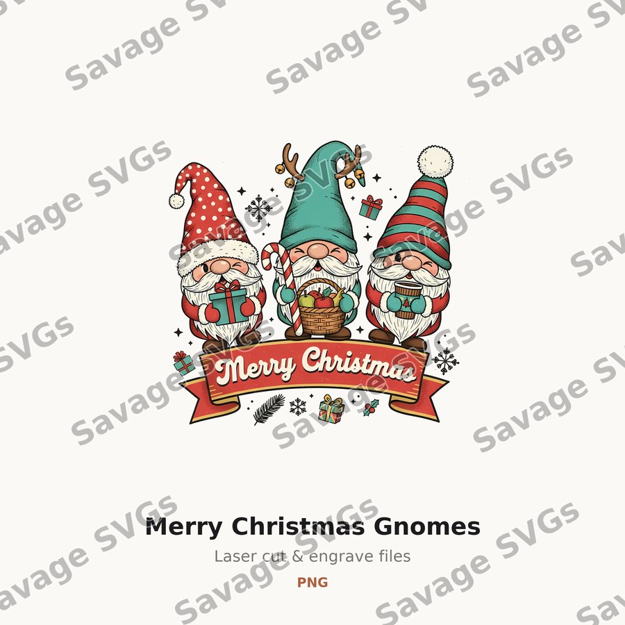 Merry Christmas Gnomes