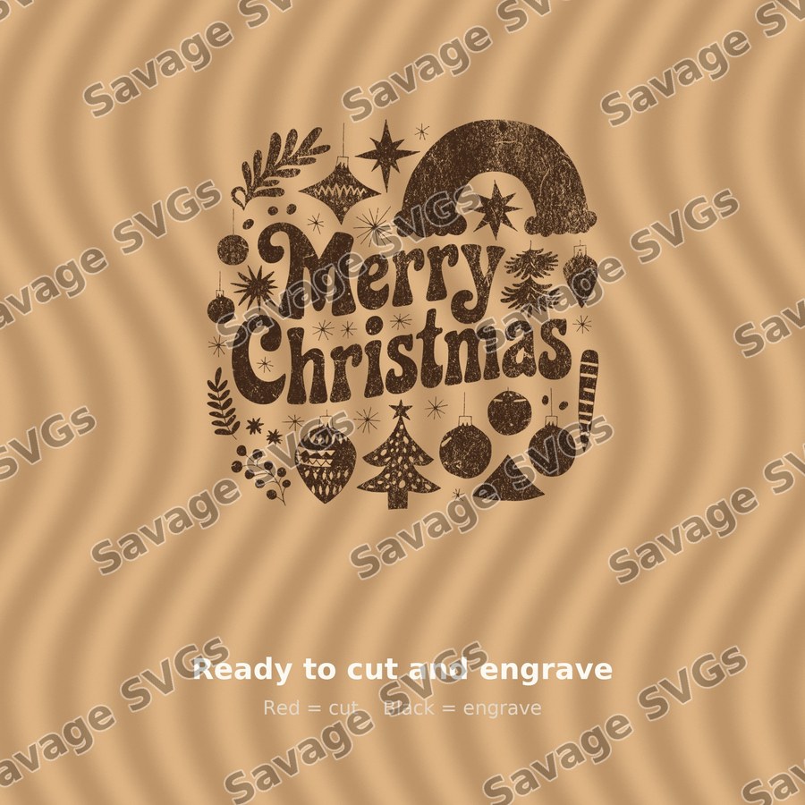 Merry Christmas Ornaments
