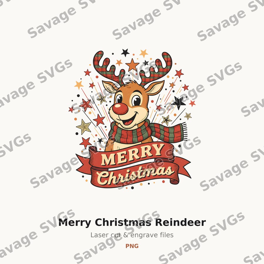 Merry Christmas Reindeer
