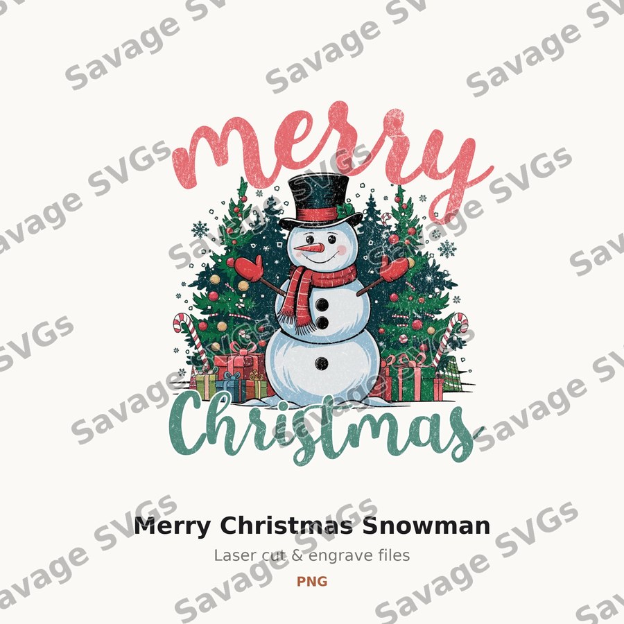 Merry Christmas Snowman