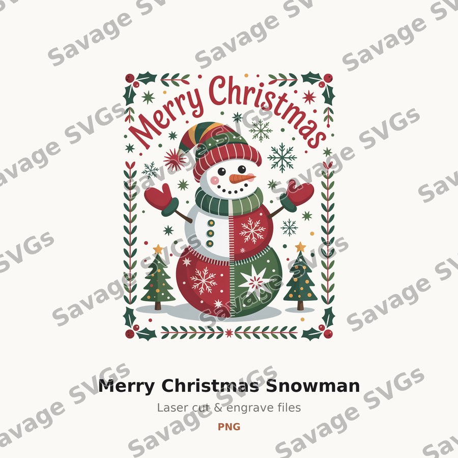 Merry Christmas Snowman