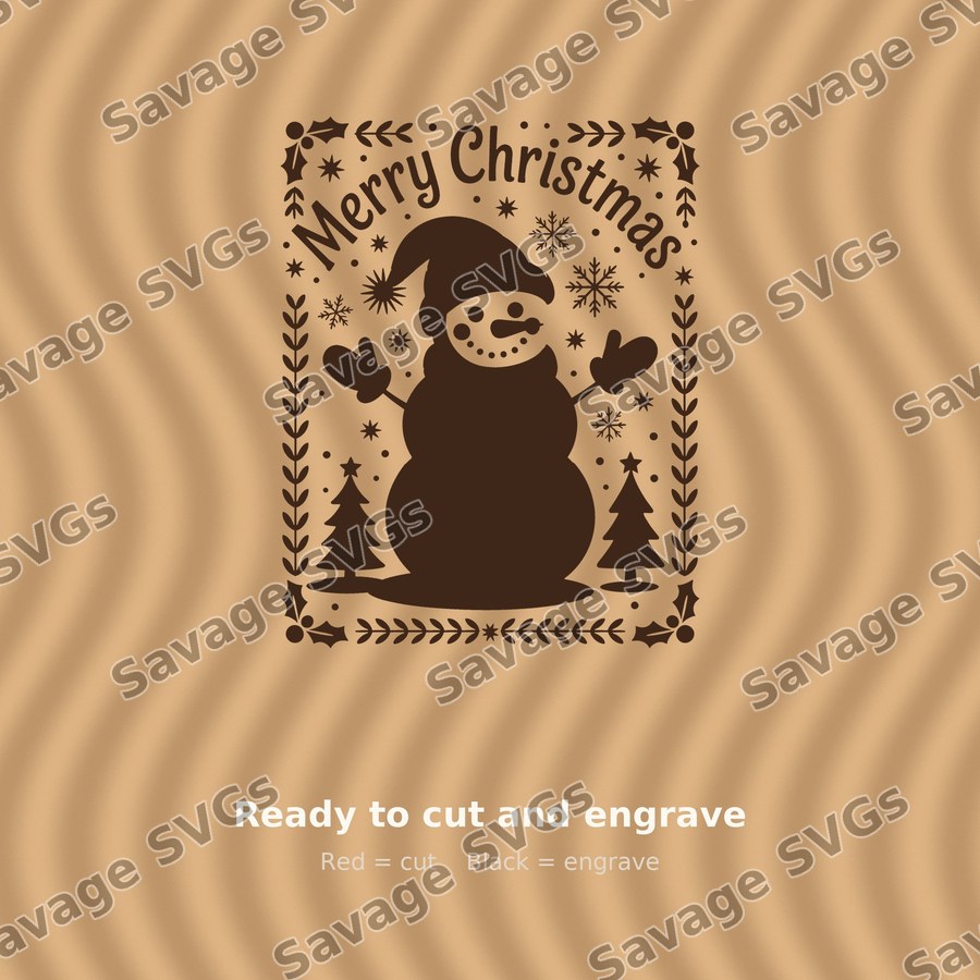 Merry Christmas Snowman
