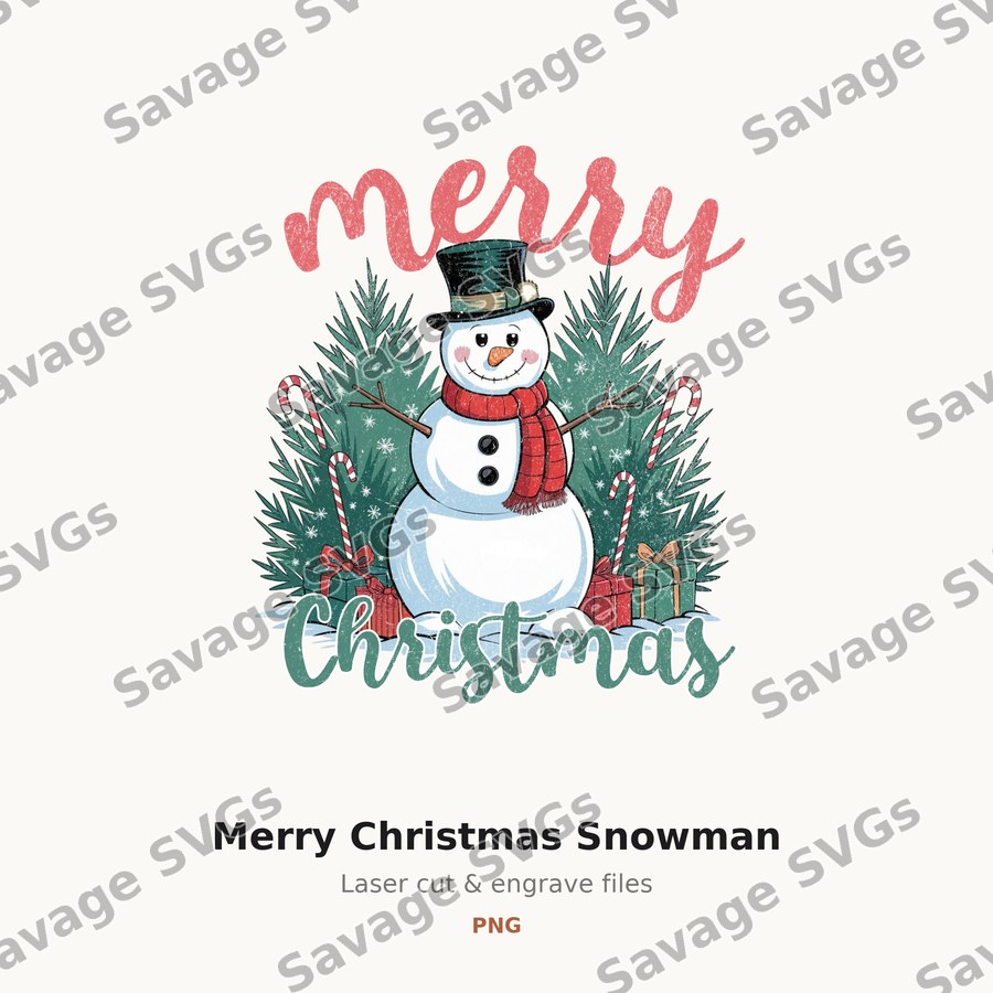 Merry Christmas Snowman