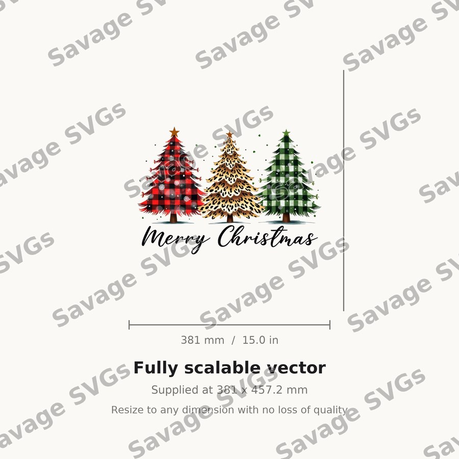 Merry Christmas Trees