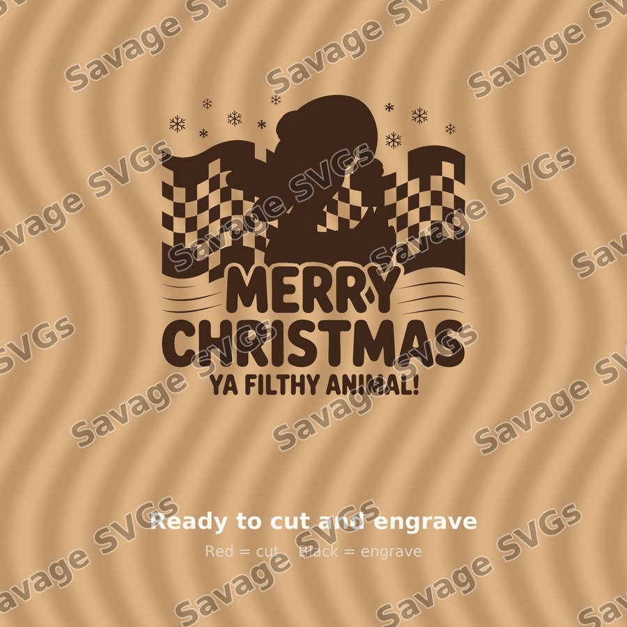 Merry Christmas Ya Filthy Animal Duck
