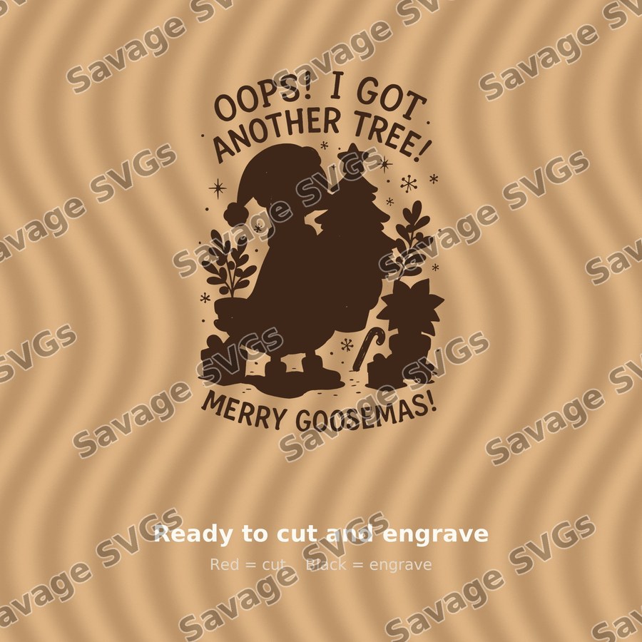 Merry Goosemas Duck