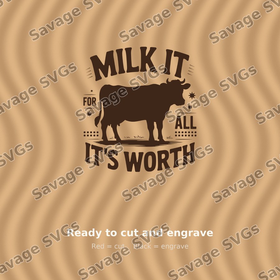 Milk It For All It's Worth