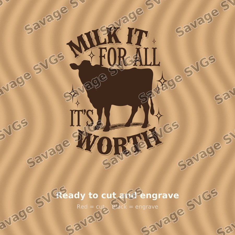 Milk It For All It's Worth