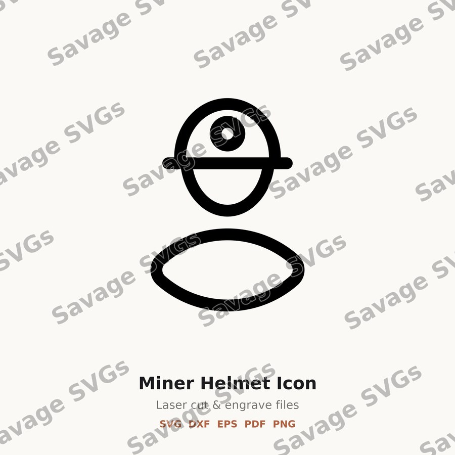 Miner Helmet Icon