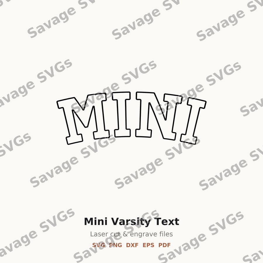 Mini Varsity Text
